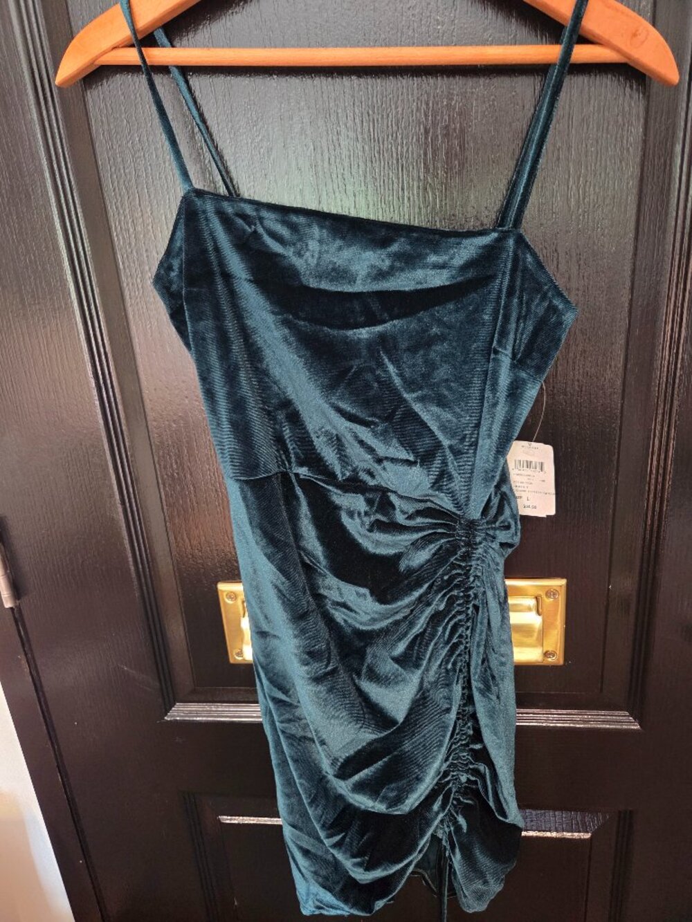 Windsor Green Spaghetti Strap Dress, Women’s L